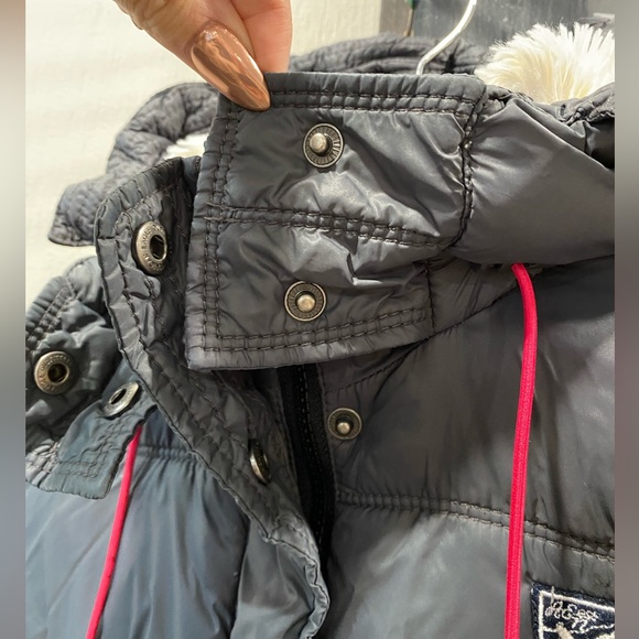 American Eagle grey puffer coat - Picture 3 of 16